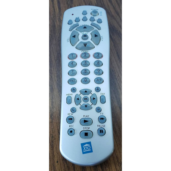 Genuine X-10 Powerhouse 5-in-1 Universal OEM Remote Control - Model No. UR81A - Picture 1 of 4